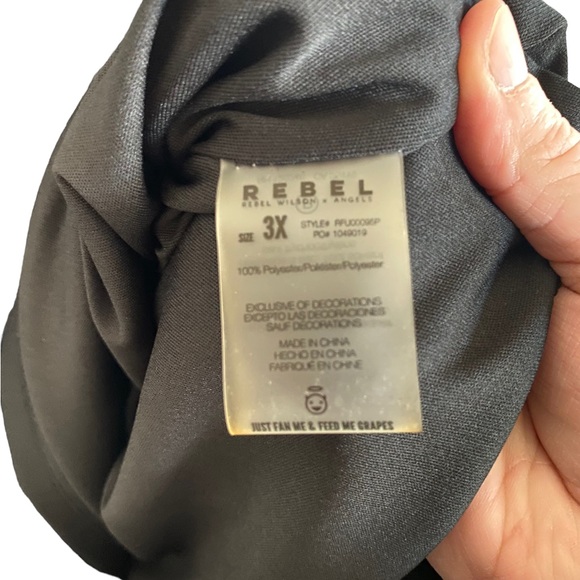 NWT Rebel Wilson X Angels Plus Sz Sequin Dress 3x - Picture 11 of 12